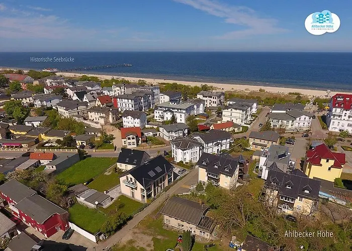 아파트 Ahlbecker Hoehe App Muschelkaestchen 제바트헤링스도르프